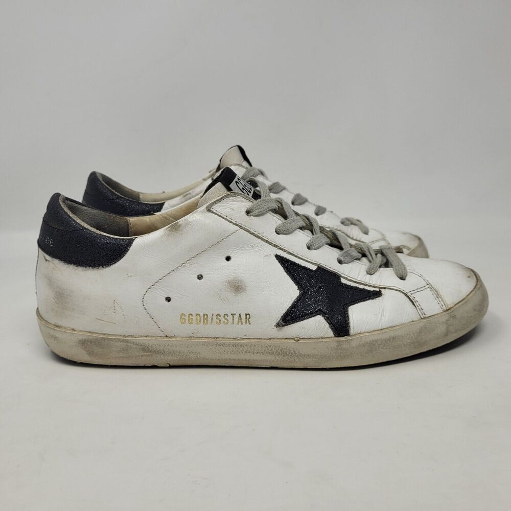 Golden Goose Shoes Womens EU38 US8 Deluxe Brand Super Star Low Top Sneakers - Picture 2 of 13